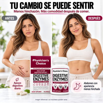 PHYSICIANS ENZIMAS DIGESTIVAS X 60 CAPS